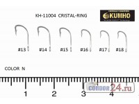 Крючки KUMHO KH-11004 CRISTAL-RING, цв. N, уп. 10 шт.